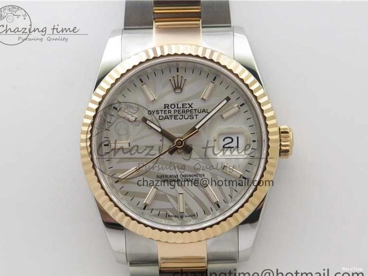MiroTime 0324 Thermal DateJust 36 SS RG 126231 BP Maker 1:1 Best Edition Silver Gray Dial on Oyster Bracelet 2509
